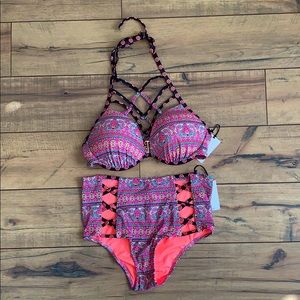 Shade and Shore two piece swimsuit